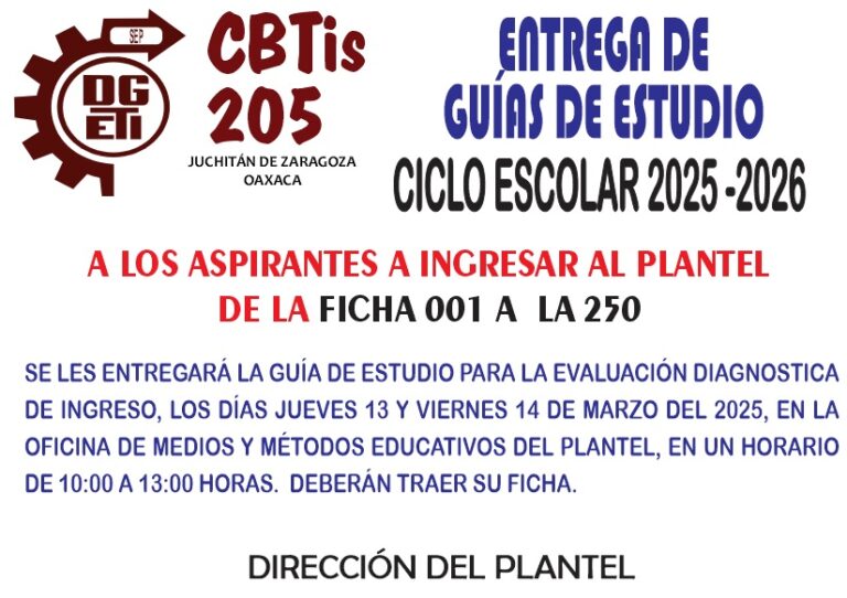 CENTRO DE BACHILLERATO TECNOLOGICO industrial y de servicios 205